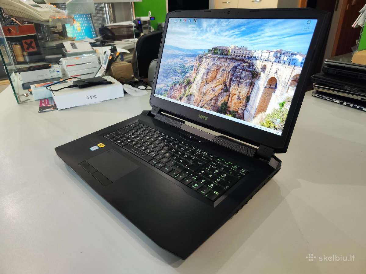Clevo i7 7th 91w/17,3"3k 120hz/1080 8gb 190w - nuotraukos Nr. 5