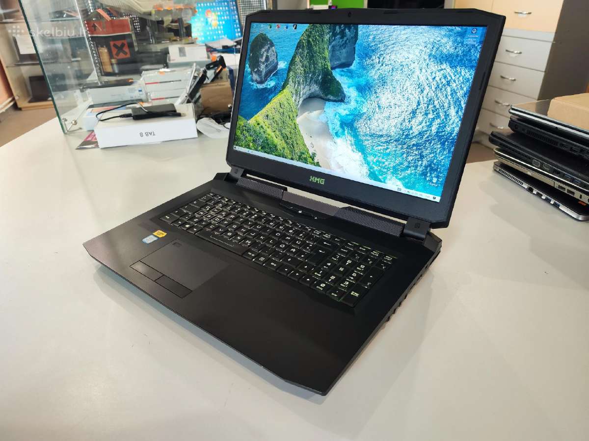 Clevo i7 7th 91w/17,3"3k 120hz/1080 8gb 190w - nuotraukos Nr. 11