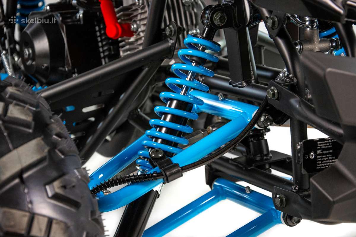 Benzininis keturratis XTR 008/8 1+1 Pro 125cc Pigu - nuotraukos Nr. 8