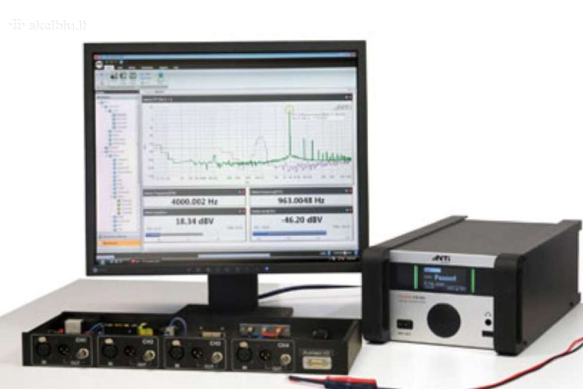 Nti Fx100 audio analizatorius - nuotraukos Nr. 3