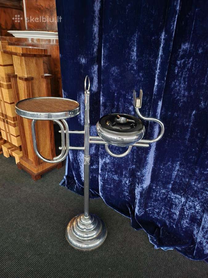 Autentiškas Art Deco "priklausomybių stalelis" - nuotraukos Nr. 4