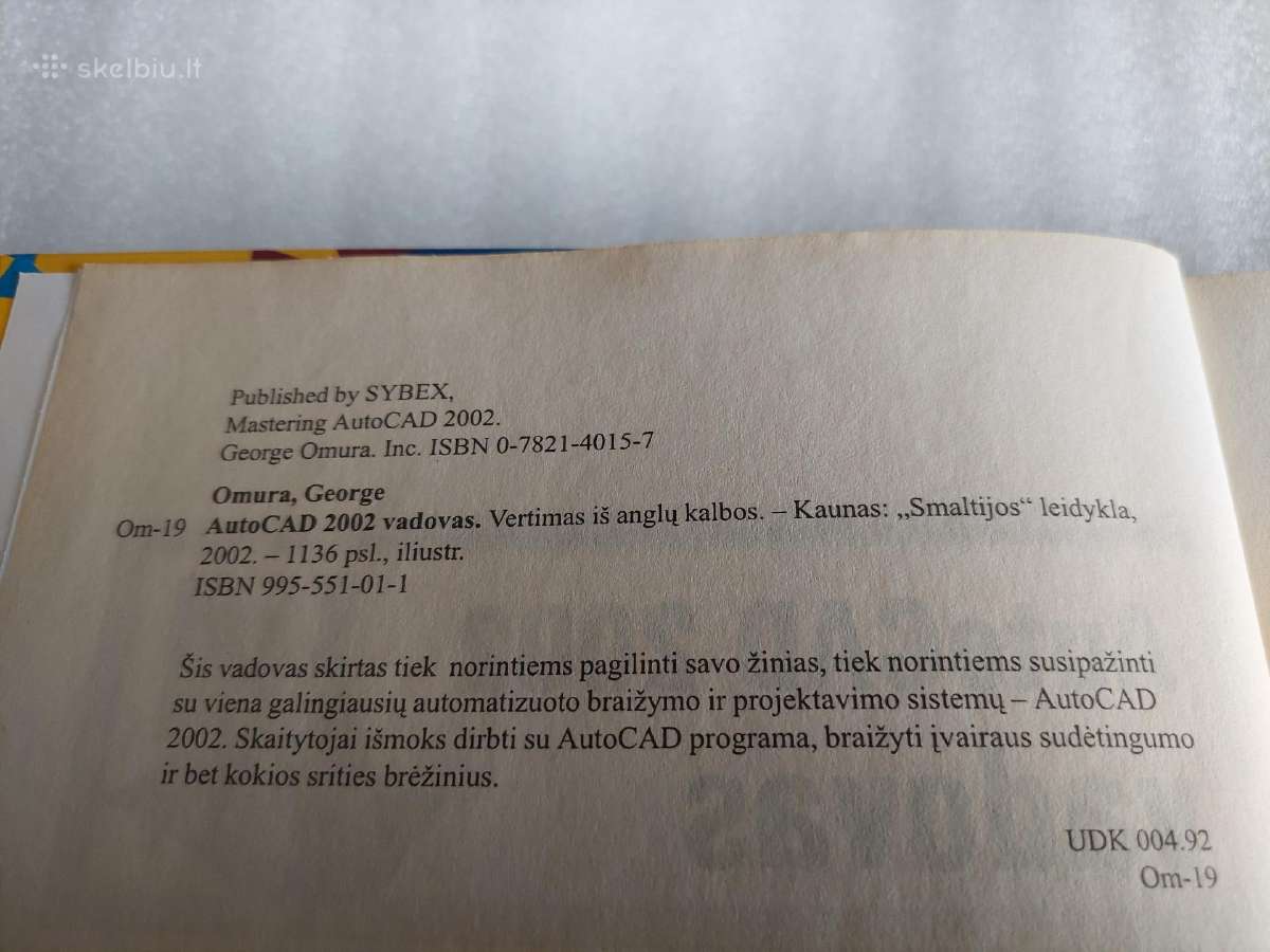 Autocad 2002 - nuotraukos Nr. 3
