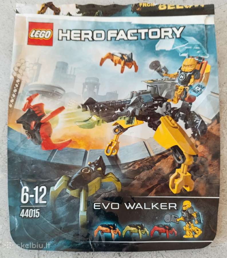 Lego Hero Factory (44015) EVO Walker Building Set - nuotraukos Nr. 9