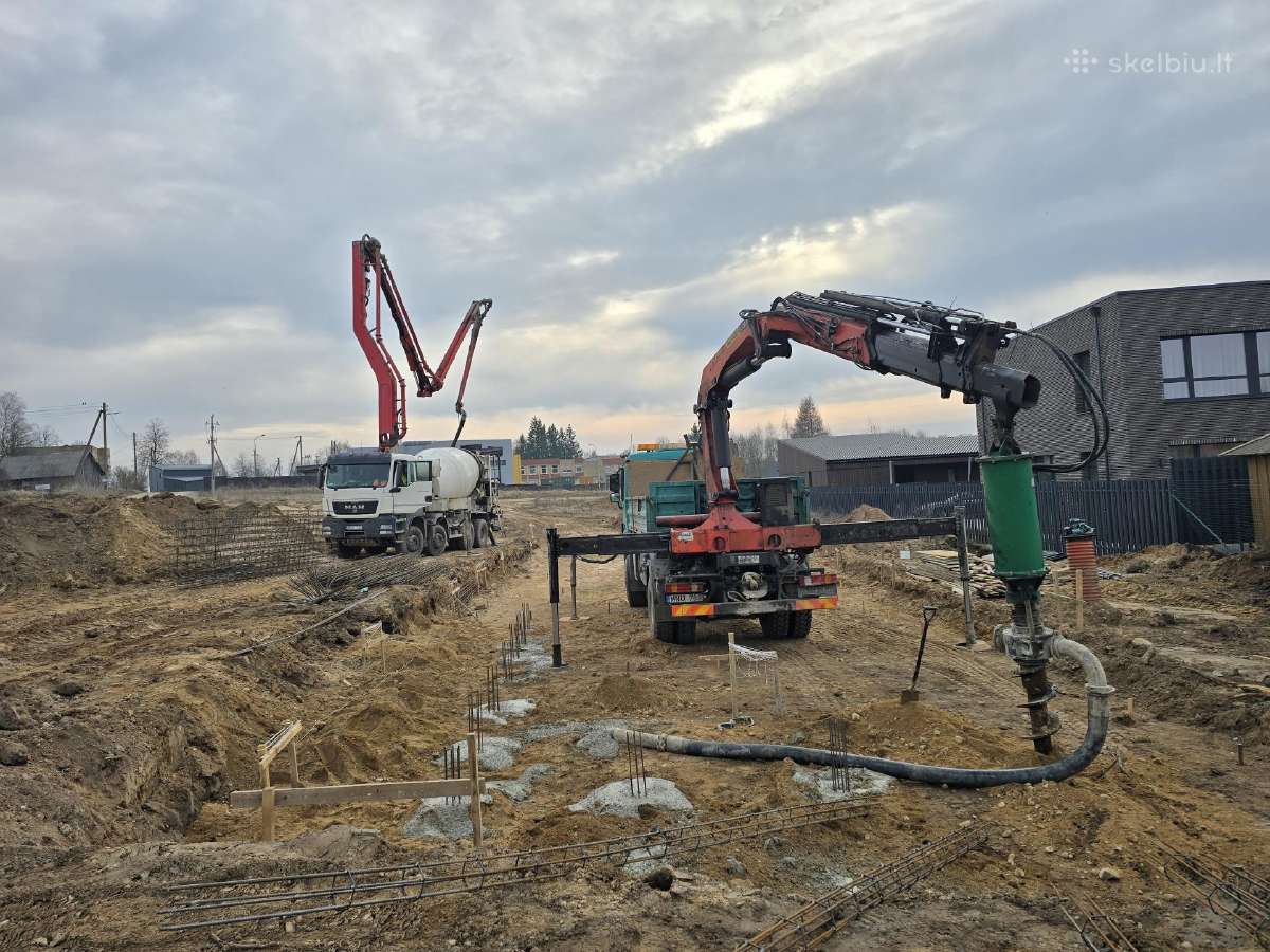 Cfa polių gręžimas,pamatų įrengimas! Nuo 350€ m3 - nuotraukos Nr. 22