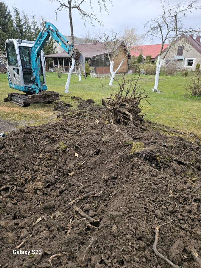 Mini ekskavatoriaus 2 Ton ir savivarčio paslaugos. - nuotraukos Nr. 11