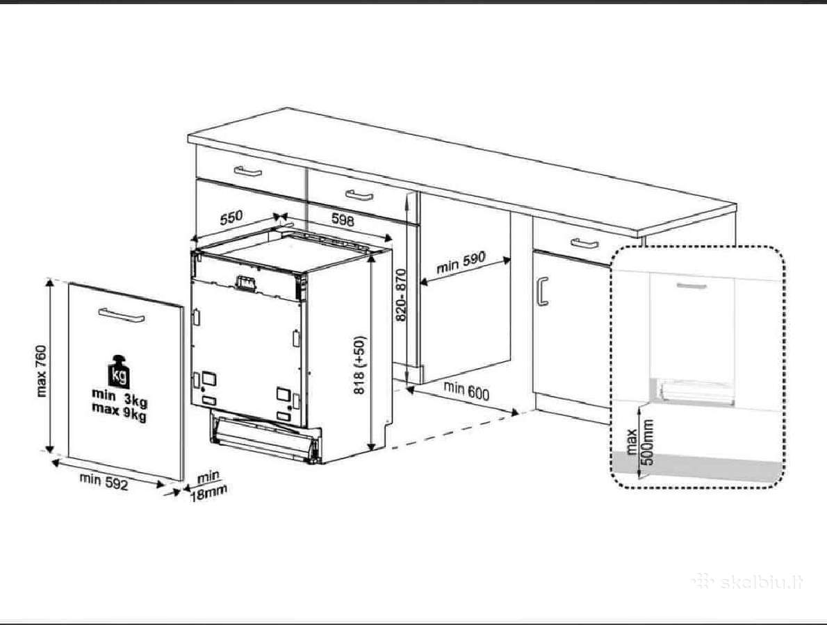 Integruojama Grundig su Doormatic 14 kompl. A - nuotraukos Nr. 22