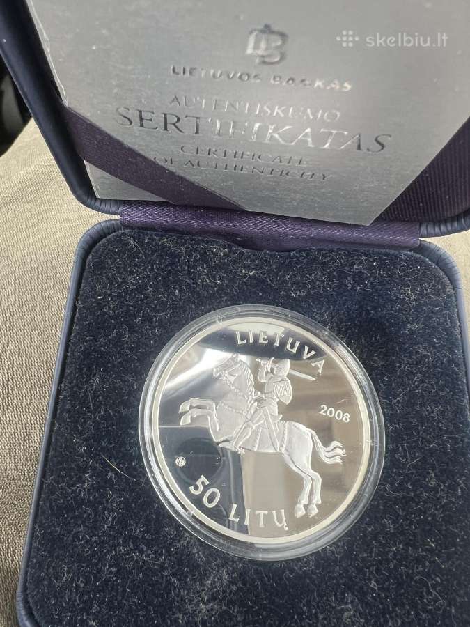 Kauno pilis, 2008 m., Lietuva, 50 litų moneta