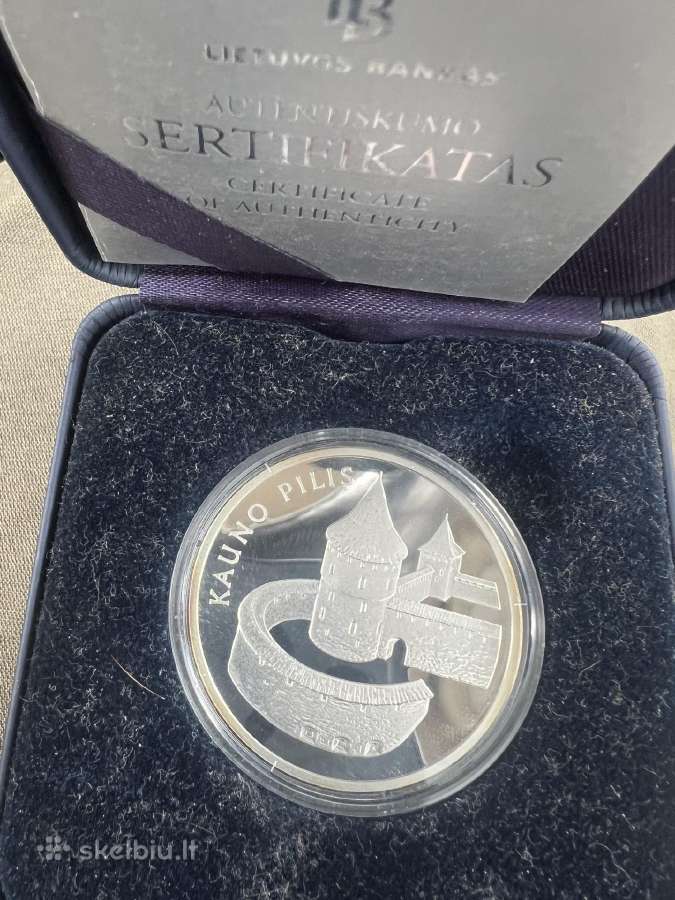 Kauno pilis, 2008 m., Lietuva, 50 litų moneta - nuotraukos Nr. 2