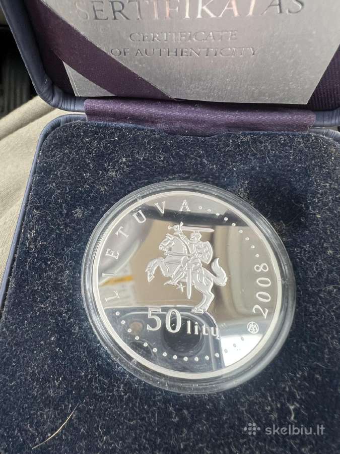 50 litu Kamanė Lietuvos bankas