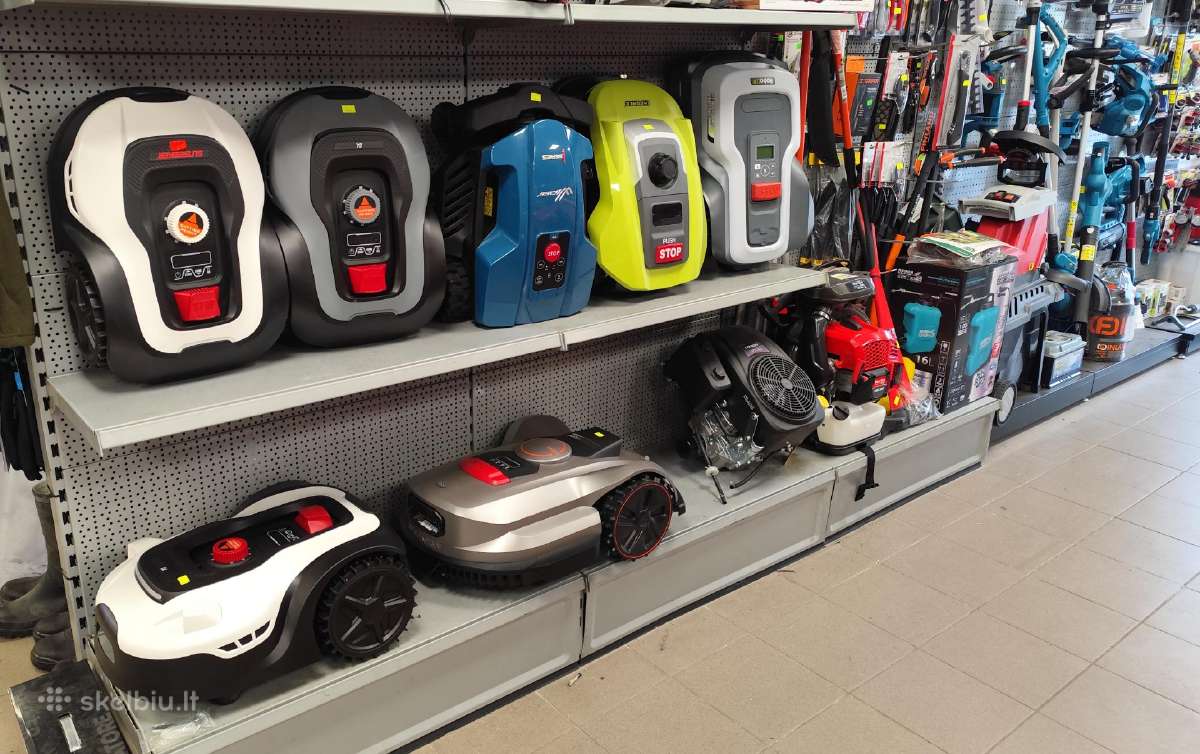 Vejos robotai robotas zoliapjoves robotukai