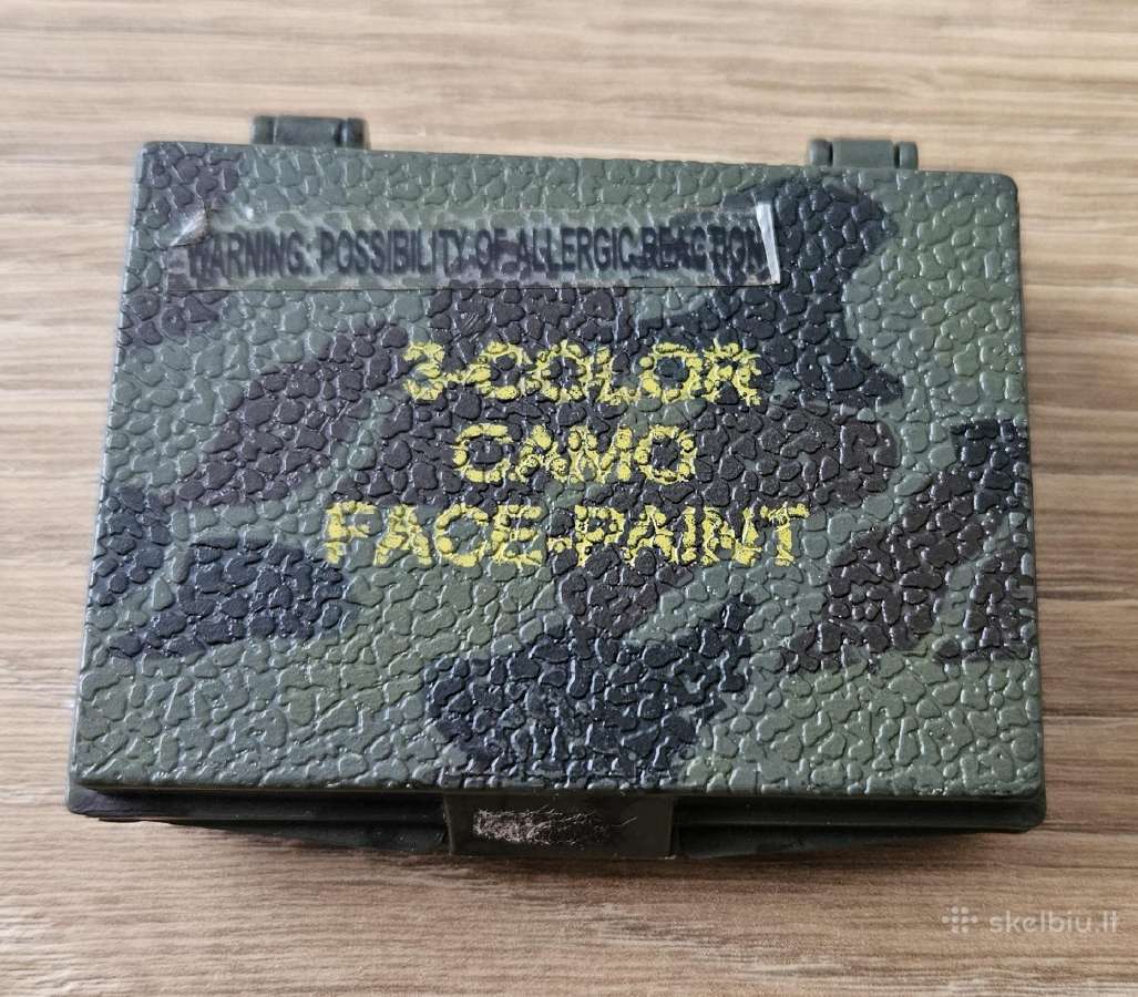 Dažai veido maskuotei Camo