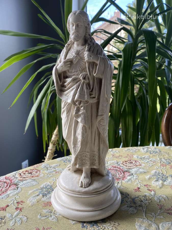 Vintažinė Kristaus skulptūra - nuotraukos Nr. 5