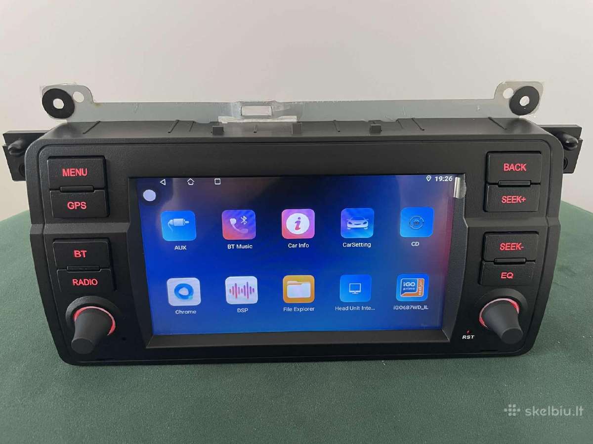 Bmw e46 Android Nauja 2-32 carplay Androidauto - nuotraukos Nr. 4