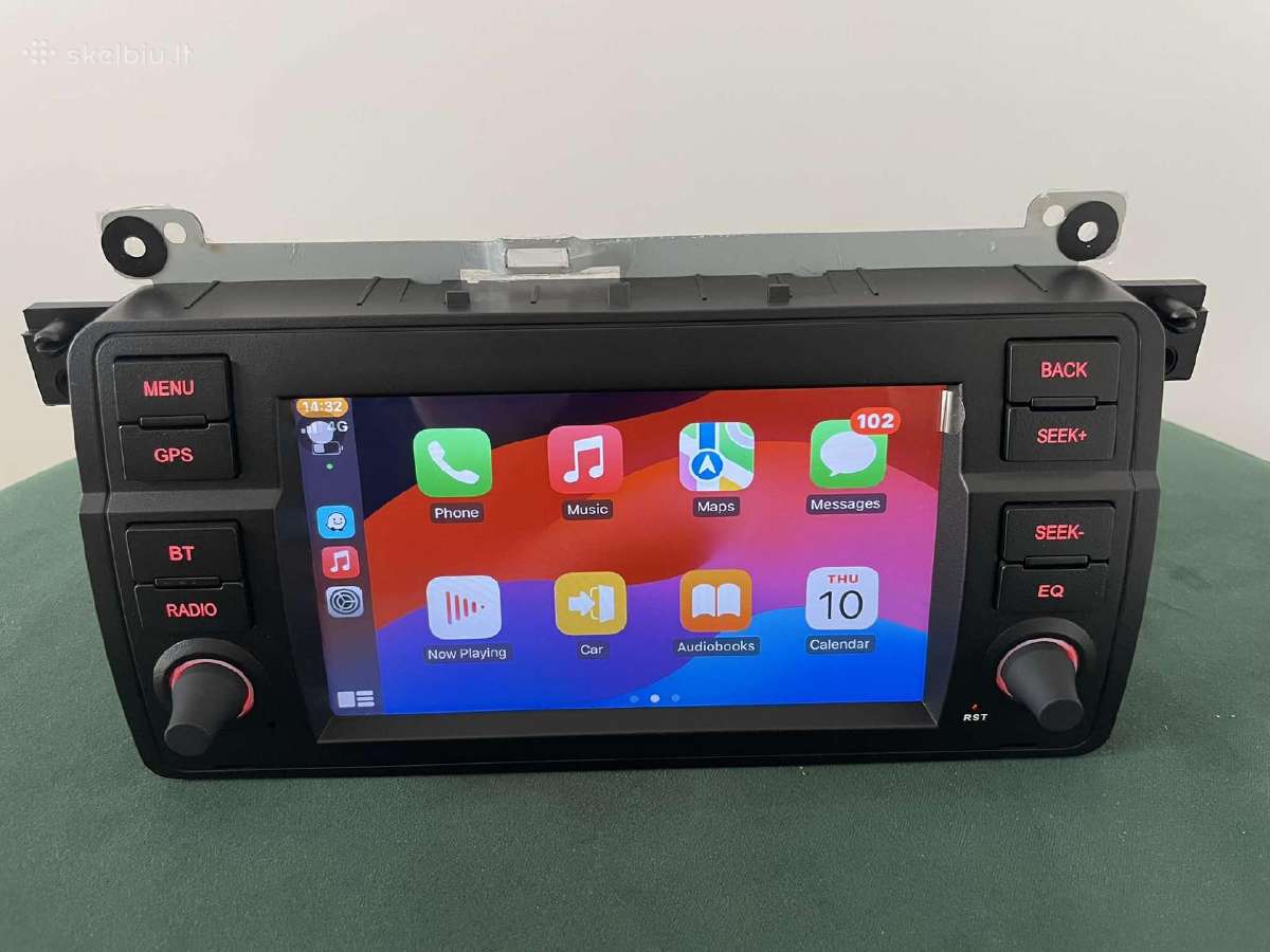 Bmw e46 Android Nauja 2-32 carplay Androidauto - nuotraukos Nr. 5