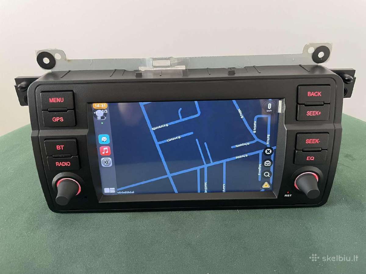 Bmw e46 Android Nauja 2-32 carplay Androidauto - nuotraukos Nr. 3