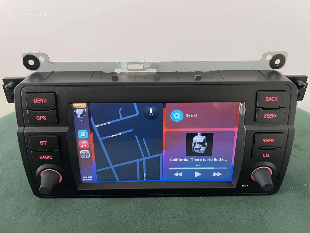 Bmw e46 Android Nauja 2-32 carplay Androidauto