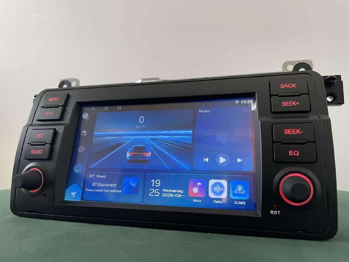Bmw e46 Android Nauja 2-32 carplay Androidauto - nuotraukos Nr. 2