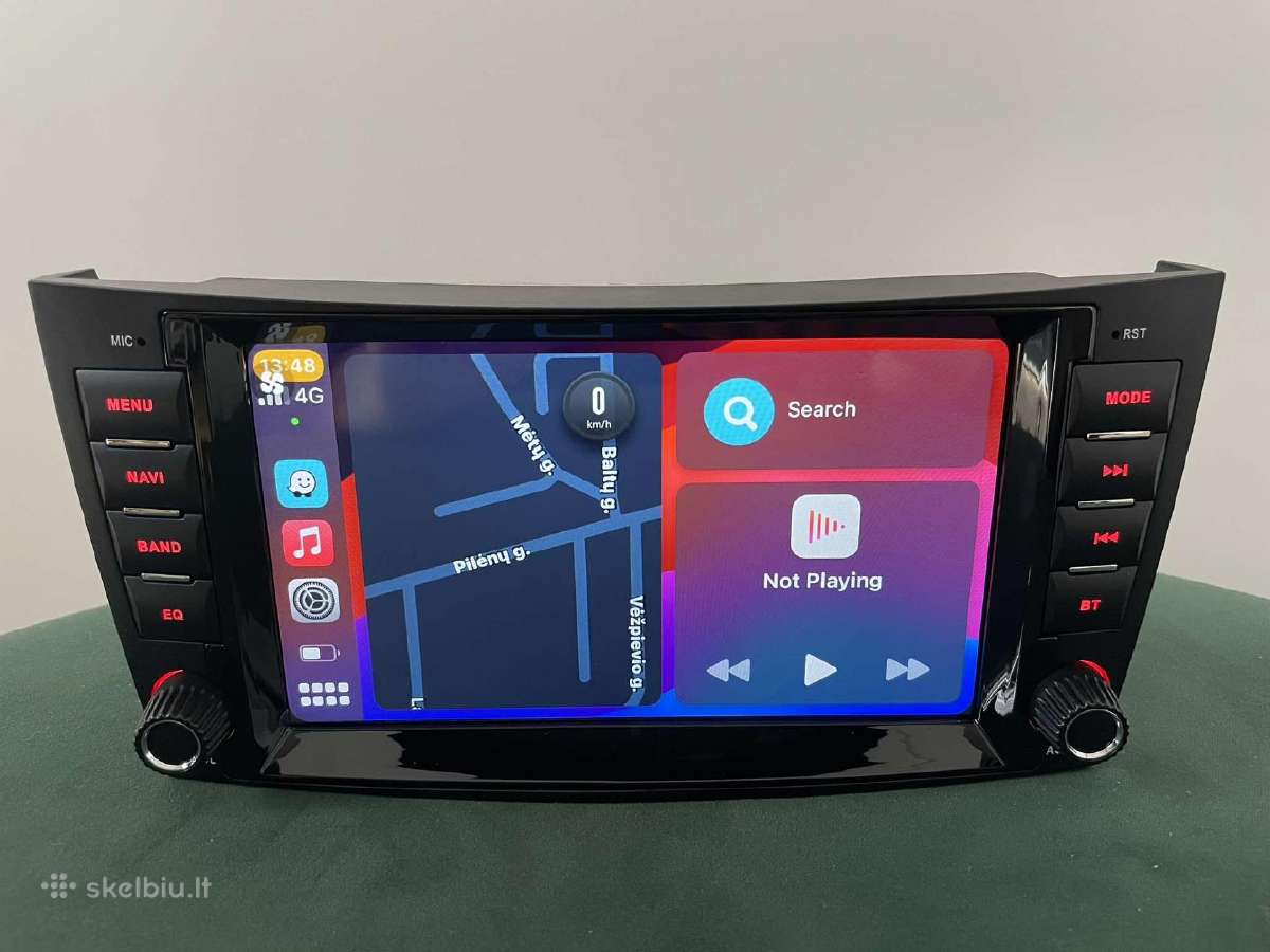 Mercedes E klasė android Carplay Androidauto - nuotraukos Nr. 2