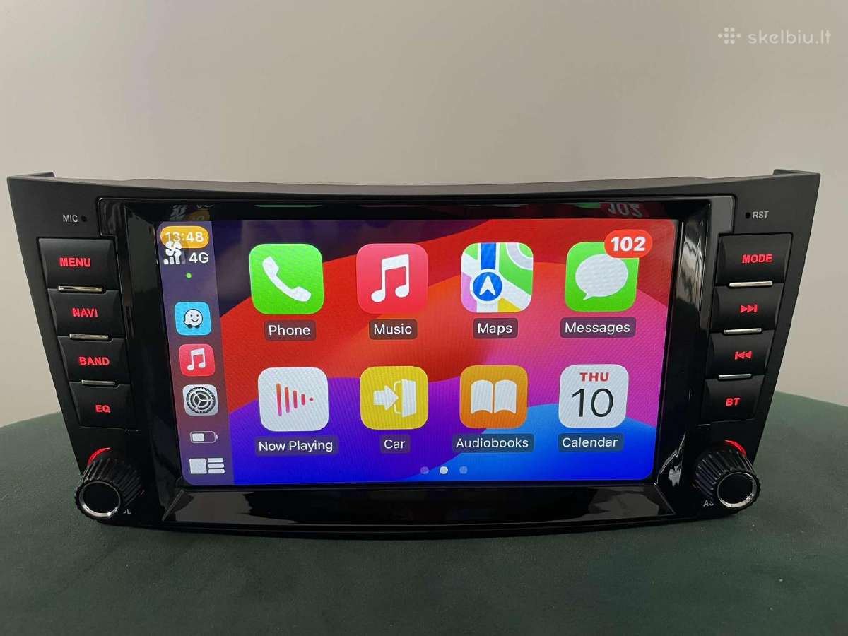 Mercedes E klasė android Carplay Androidauto - nuotraukos Nr. 3