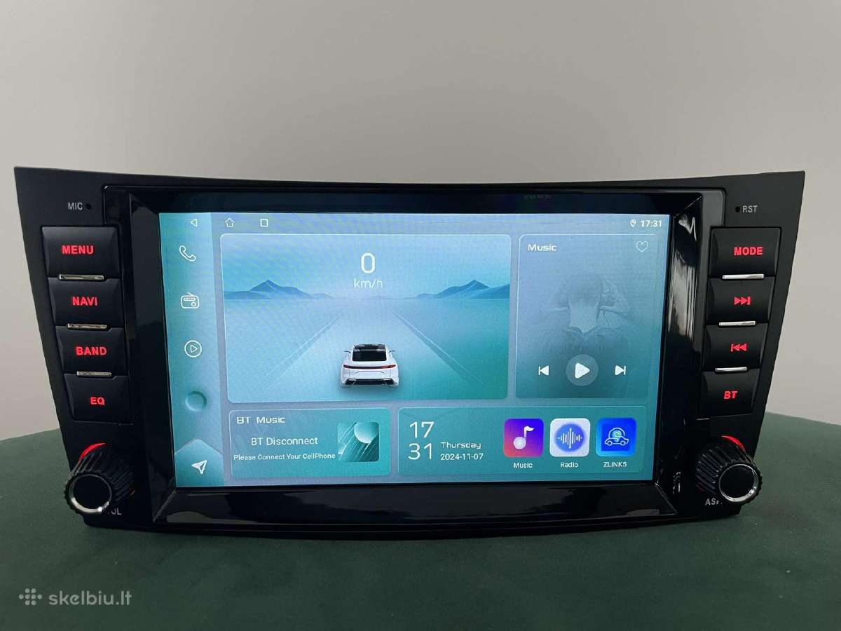Mercedes E klasė android Carplay Androidauto - nuotraukos Nr. 4