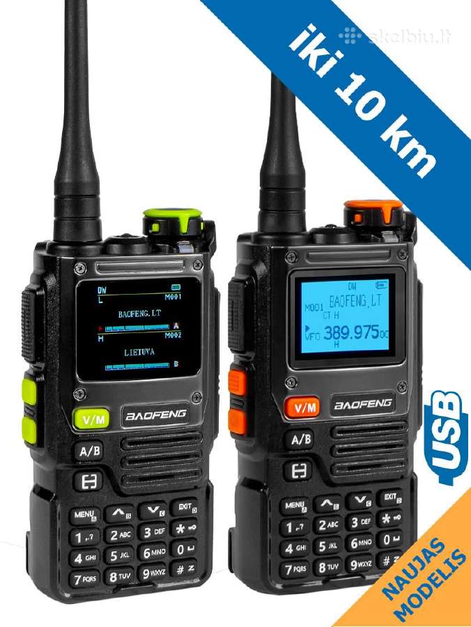 Radijo stotelės Baofeng Uv-k61 / Uv-k61 pro