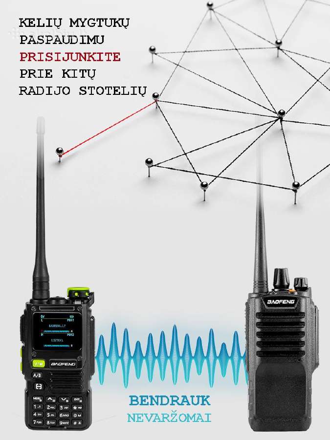 Radijo stotelės Baofeng Uv-k61 / Uv-k61 pro - nuotraukos Nr. 6