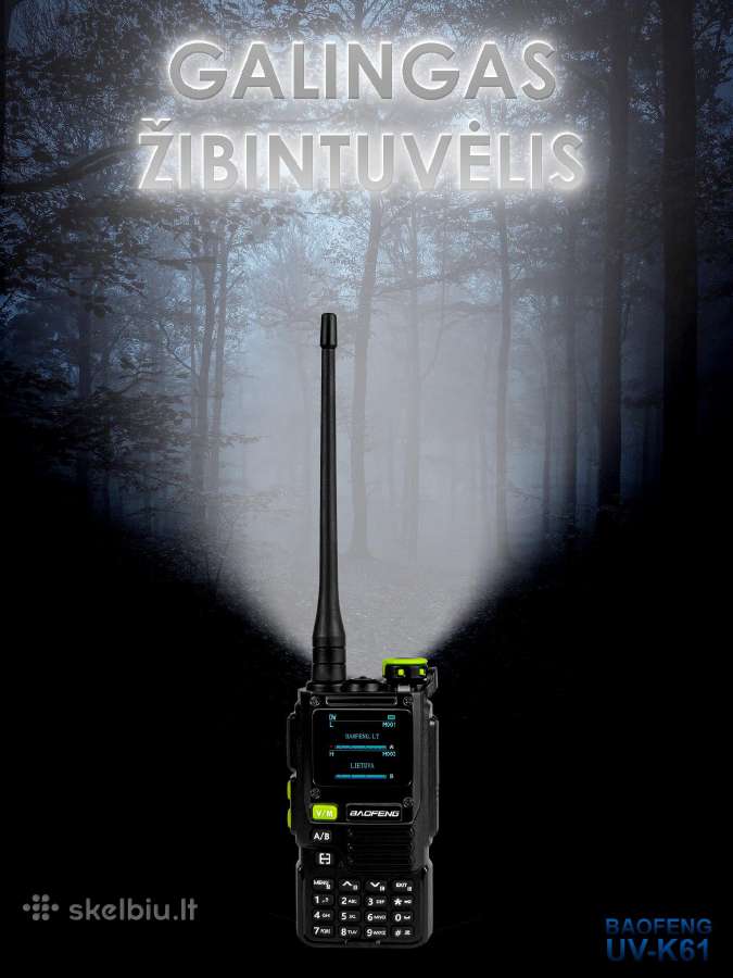 Radijo stotelės Baofeng Uv-k61 / Uv-k61 pro - nuotraukos Nr. 7