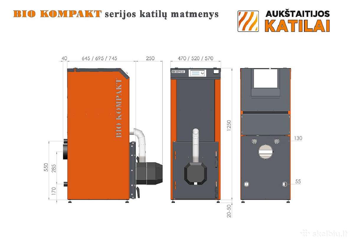 Granuliniai katilai Bio Kompakt - nuotraukos Nr. 2