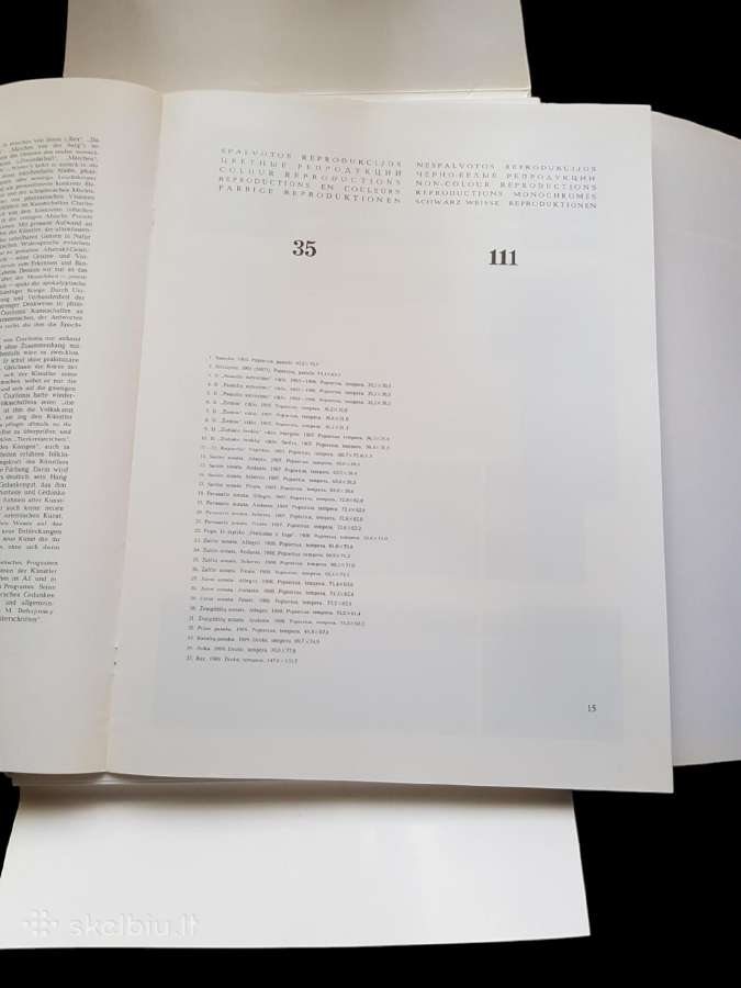 Čiurlionio Reprodukciju, Albumai. 9 vnt. - nuotraukos Nr. 3