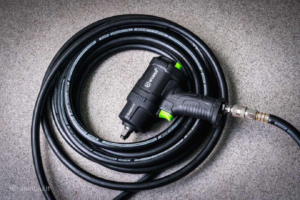 Wuber pneumatinis smūginis veržliasukis 1560nm - nuotraukos Nr. 8