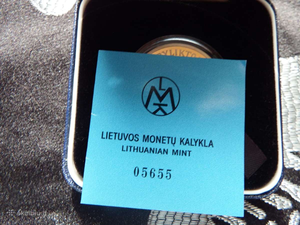 50 litų moneta Sausio 13-oji sidabrinė - nuotraukos Nr. 2