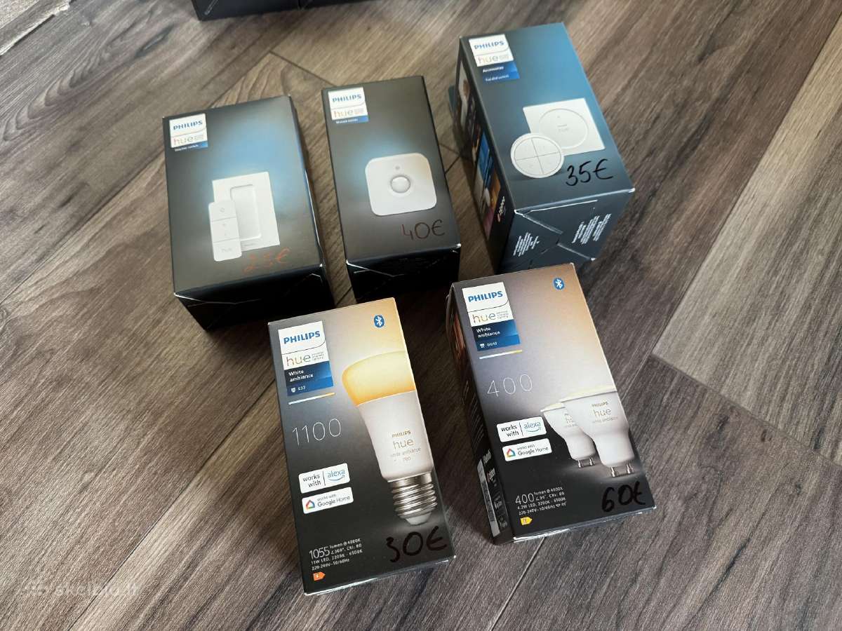 Philips Hue priedai, rinkiniai