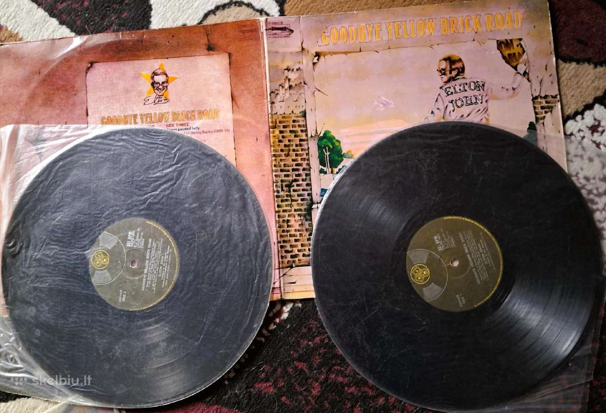 Vinyl-as dvigubas "Goodbye Yellow Brickroad"