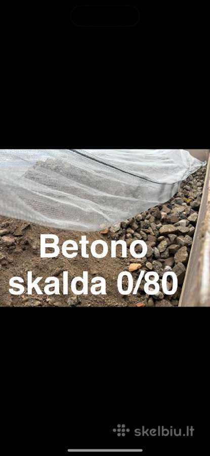 1-12kubu Žvyras Smėlis Skalda Atsijos Žvirgždas - nuotraukos Nr. 22