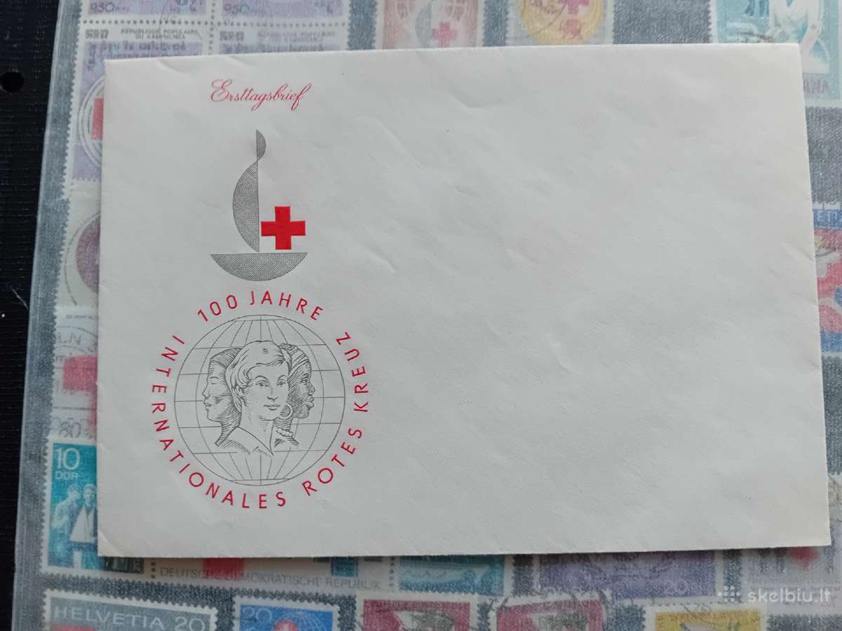Pašto ženklai "Raudonasis kryžius" - nuotraukos Nr. 8