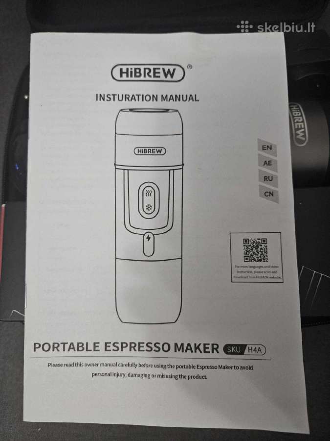 Hibrew kavos aparatas H4a 3in1 - nuotraukos Nr. 4
