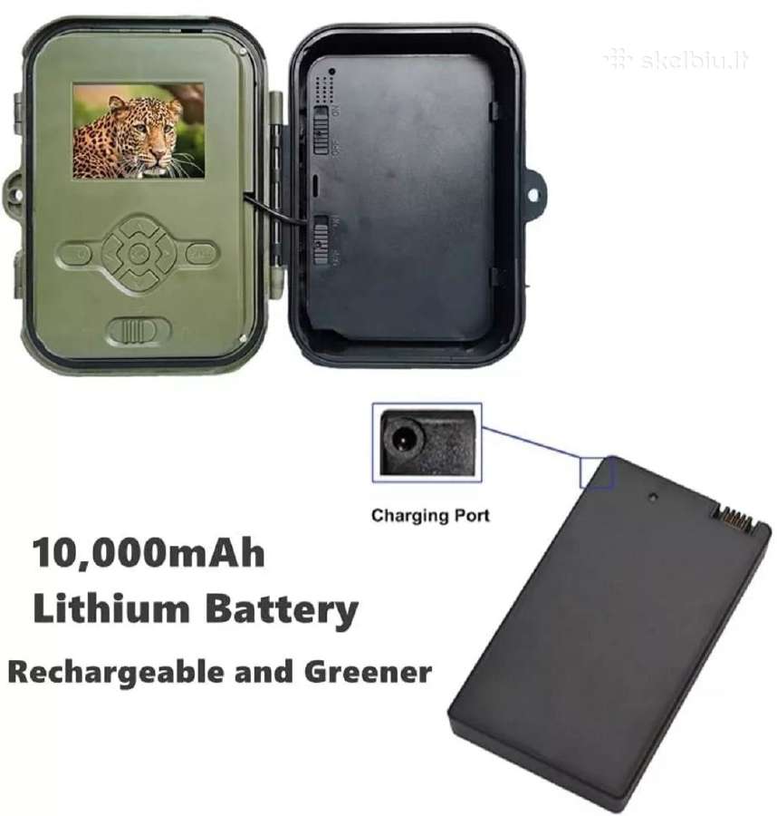 Medžioklinė kamera Hc-940a su 10000 mah akumu - nuotraukos Nr. 3