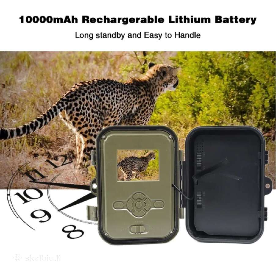 Medžioklinė kamera Hc-940a su 10000 mah akumu - nuotraukos Nr. 8