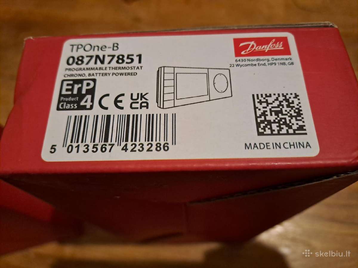 Danfoss patalpos termostatas - nuotraukos Nr. 2