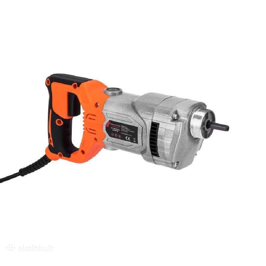 Betono vibratorius 1300w + Žarna 30mm x 2m - nuotraukos Nr. 8