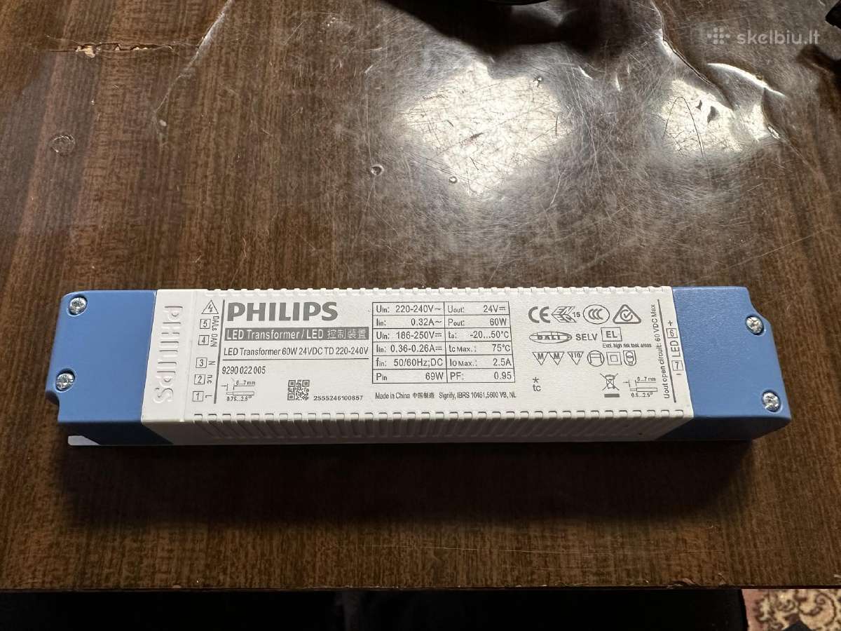LED Transformer 60w 24vdc Td 220-240v