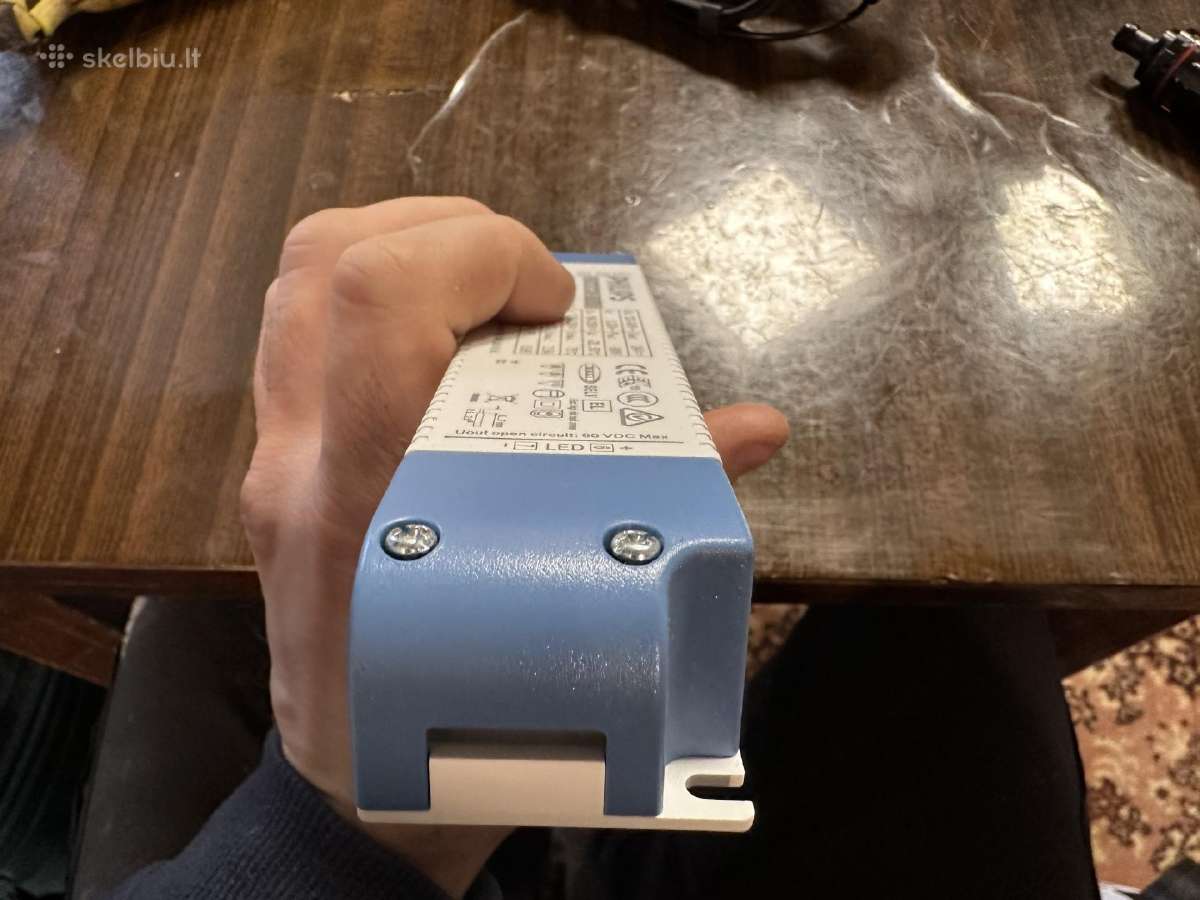 LED Transformer 60w 24vdc Td 220-240v - nuotraukos Nr. 3