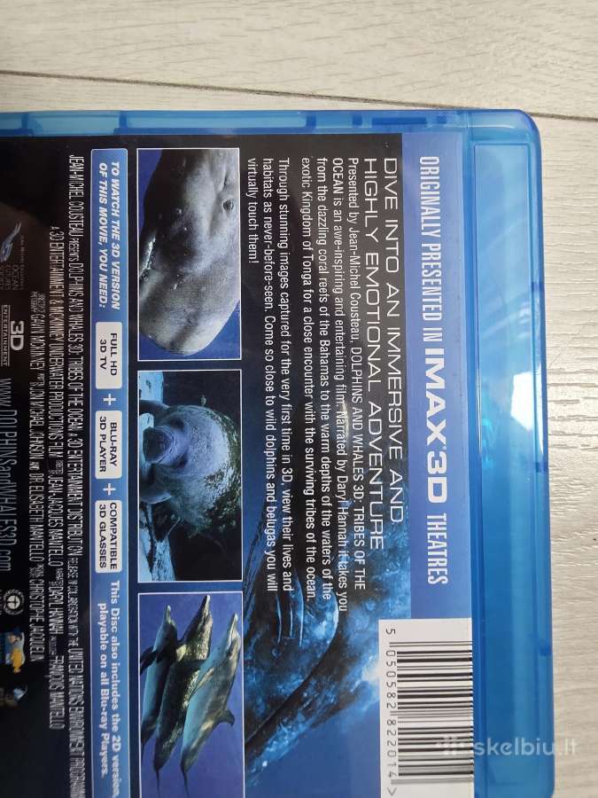 Blu-ray 3D diskai apie povandeninį. Kaina už 1vnt - nuotraukos Nr. 4