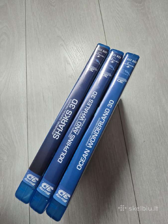 Blu-ray 3D diskai apie povandeninį. Kaina už 1vnt - nuotraukos Nr. 6
