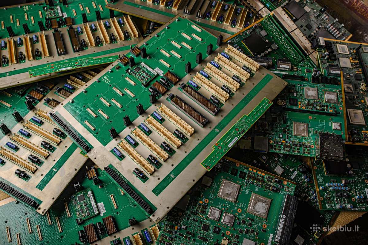 Brangiai superkame elektronikos plokštes, metalus - nuotraukos Nr. 6