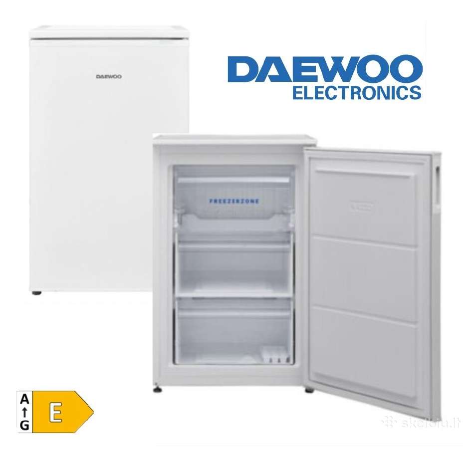 84cm aukščio šaldiklis Daewoo su ,Lowfrost"
