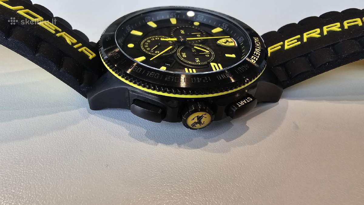 Originalus vyriškas Ferrari laikrodis - nuotraukos Nr. 5