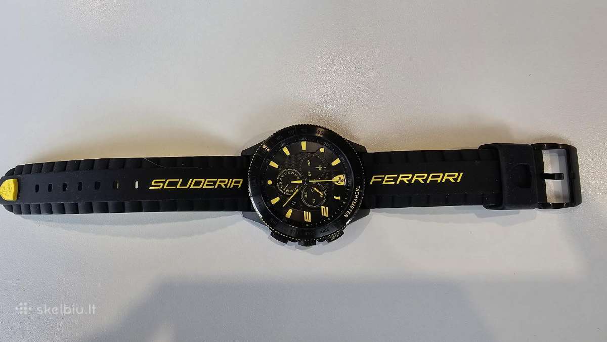 Originalus vyriškas Ferrari laikrodis