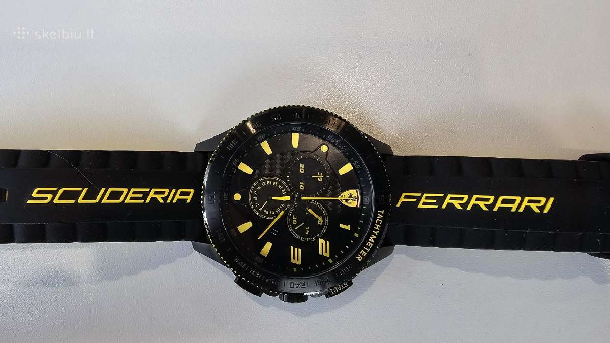 Originalus vyriškas Ferrari laikrodis - nuotraukos Nr. 3
