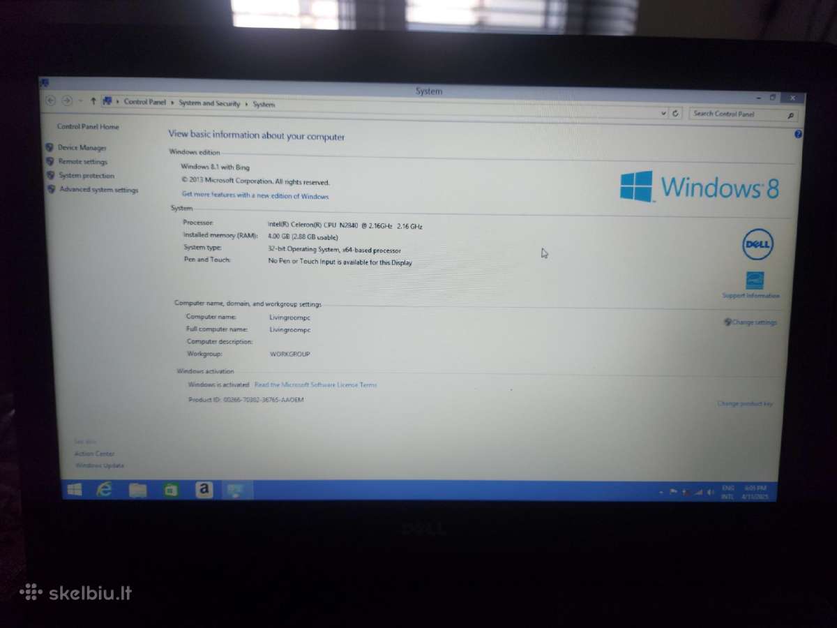 Dell Inspiron 14 3451 - nuotraukos Nr. 5